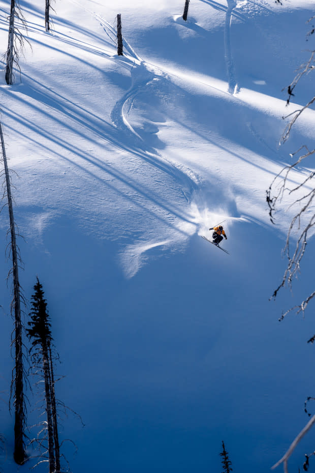 Usually, you have to plan to be in the right place at the right time for the best light. So a situation like this, where we were just passing by on the way to another spot, seemed like a surprise gift challenging me to see what I could do with it. Banks Gilberti, Pemberton, British Columbia.<p>Photo: Tal Roberts</p>