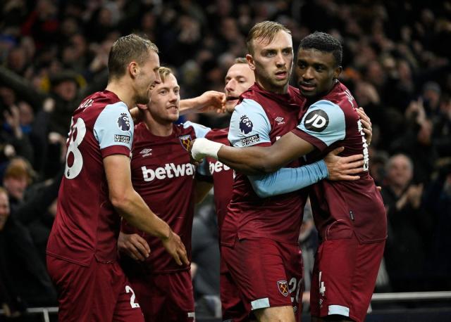 Tottenham 1-2 West Ham: Jarrod Bowen and James Ward-Prowse score