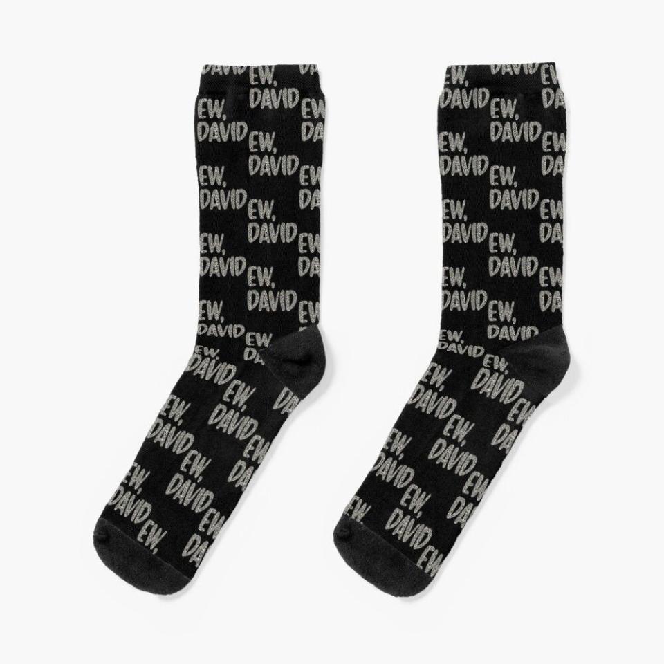 "Ew, David" Socks