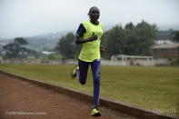 <p>Anjaline arrived in Kakuma with her aunt in 2002. She escaped because of the war. While at high school, she participated in many running competitions. In 2015 one of her teachers told her that she should participate in a 10 km run organized by the Tegla Loroupe Foundation. Based on her promising results, she was selected and has been training with the Foundation ever since. </p>