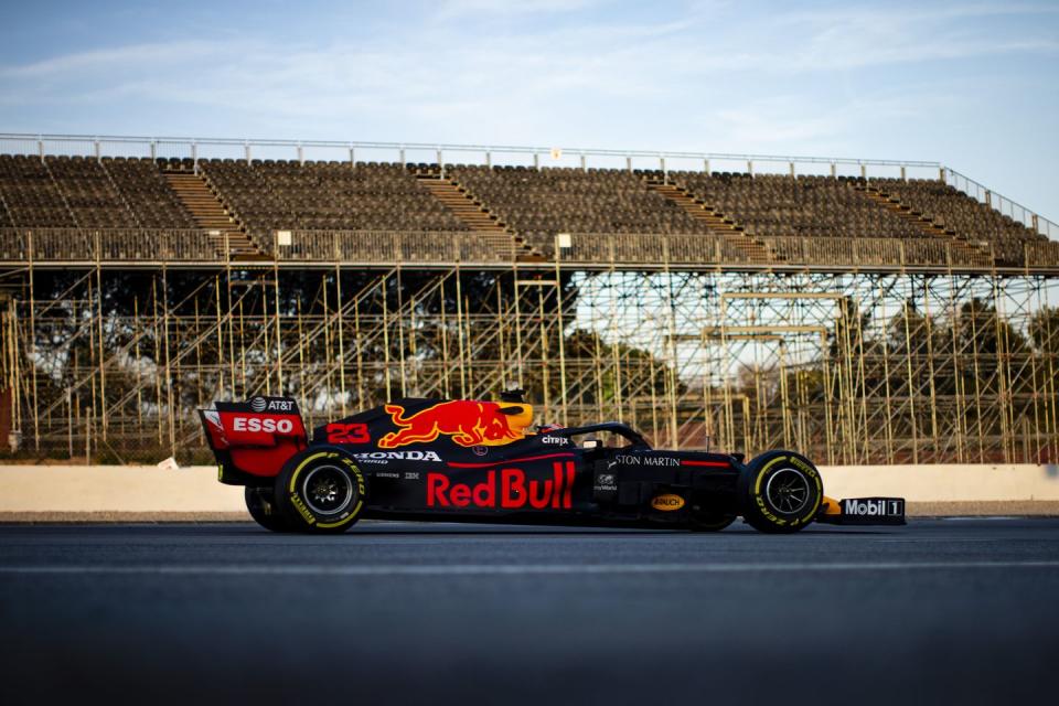 f1 winter testing in barcelona day 3