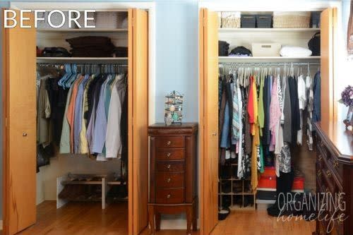 Before: Double Closet Doozy