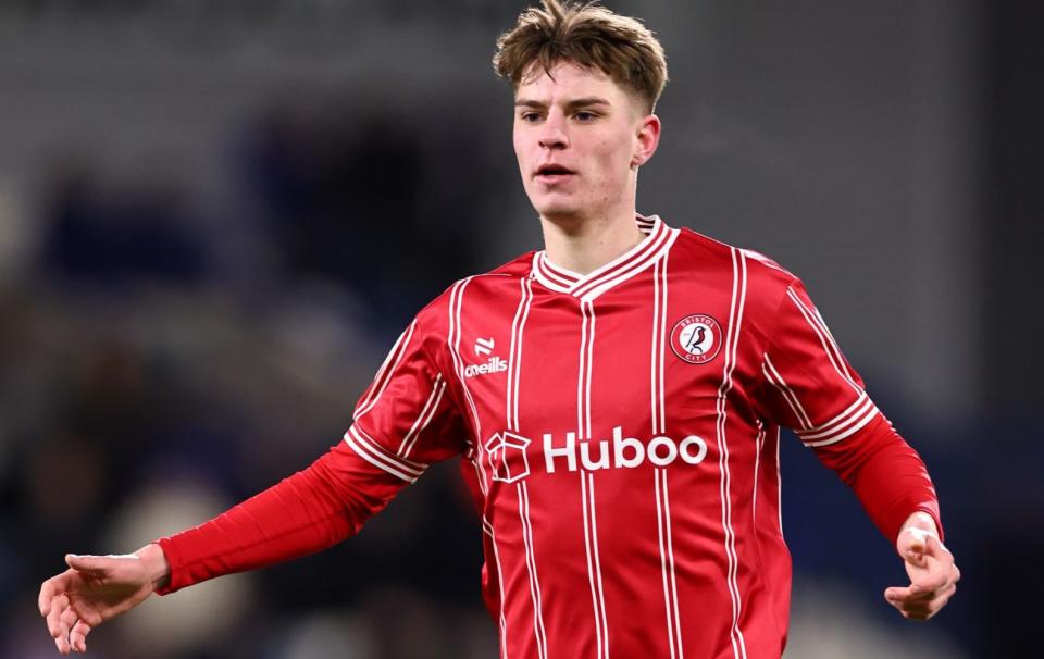 Alex Scott of Bristol City during the Sky Bet Championship between Huddersfield Town and Bristol City at John Smith's Stadium on March 7, 2023 in Huddersfield, United Kingdom - Getty Images/Robbie Jay Barratt