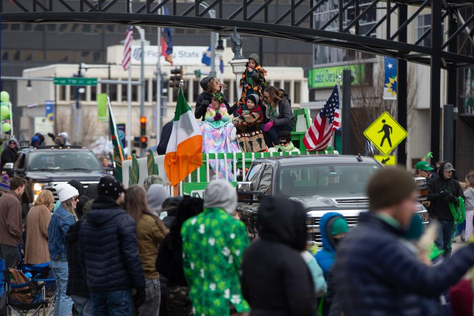 Colder-than-usual weather conditions had a chilling effect on last year's Topeka St. Patrick's Day Parade.