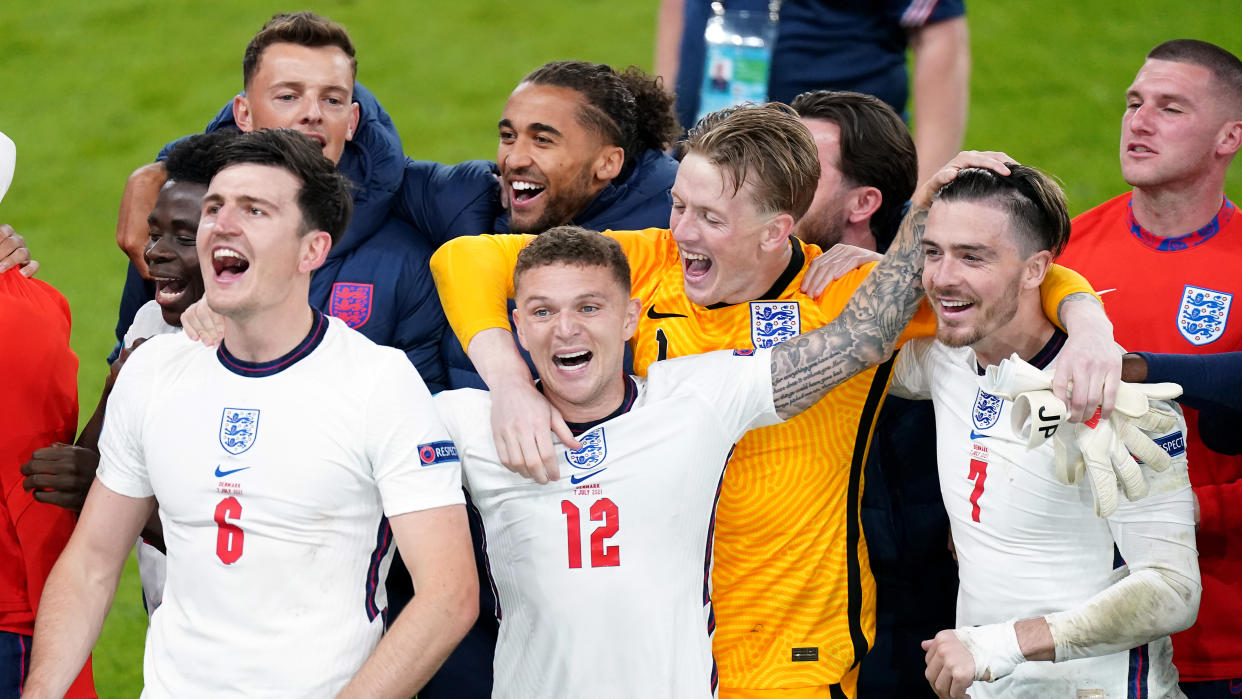 England's victory over Denmark in the Euro 2020 semi-final was one of the most watched TV events of recent years. (Mike Egerton/PA Images via Getty Images)
