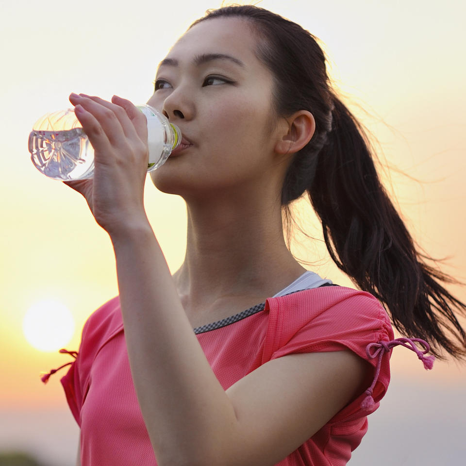 You don't drink water during your workouts