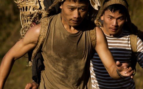 The doko race is the most gruelling physical test that the recruits must pass  - Credit: Getty