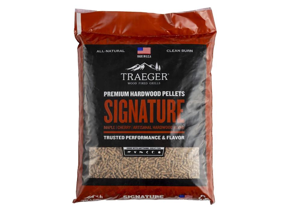 Add some major flavor to your food with these premium hardwood pellets. (Source: Amazon)