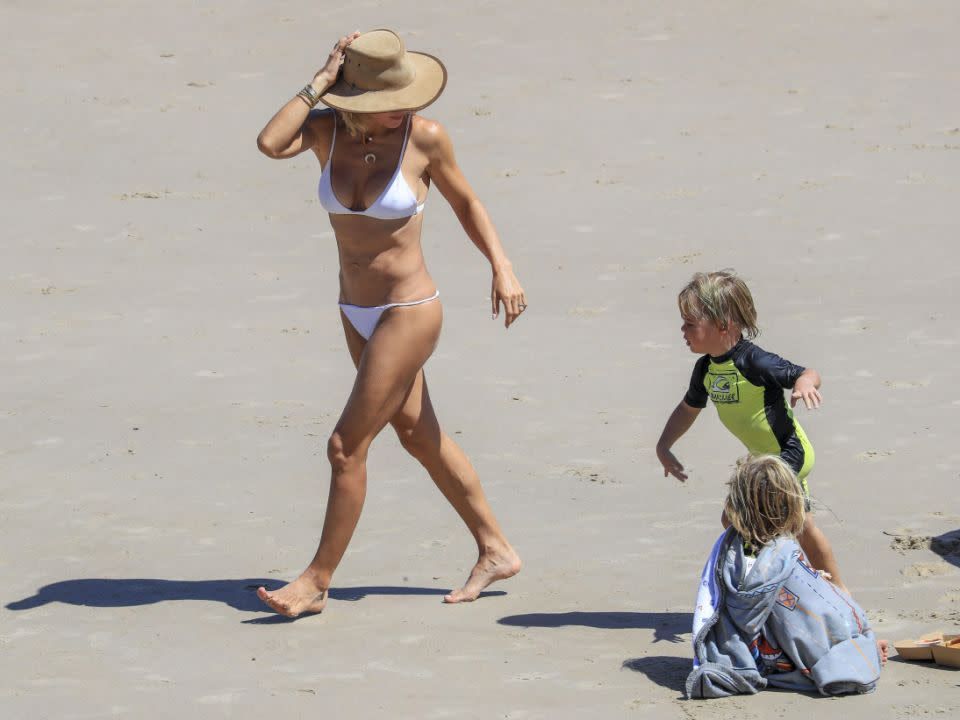 Elsa has spoken about juggling her fitness regime with being a busy mum. Photo: Media Mode