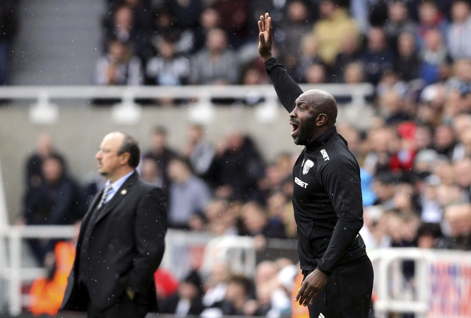 Darren Moore has taken eight points from four games in charge of West Brom – but they will still go down.