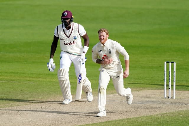 It is unknown whether Ben Stokes will be able to bowl in the first Test against Pakistan this week (Jon Super/NMC Pool/PA)