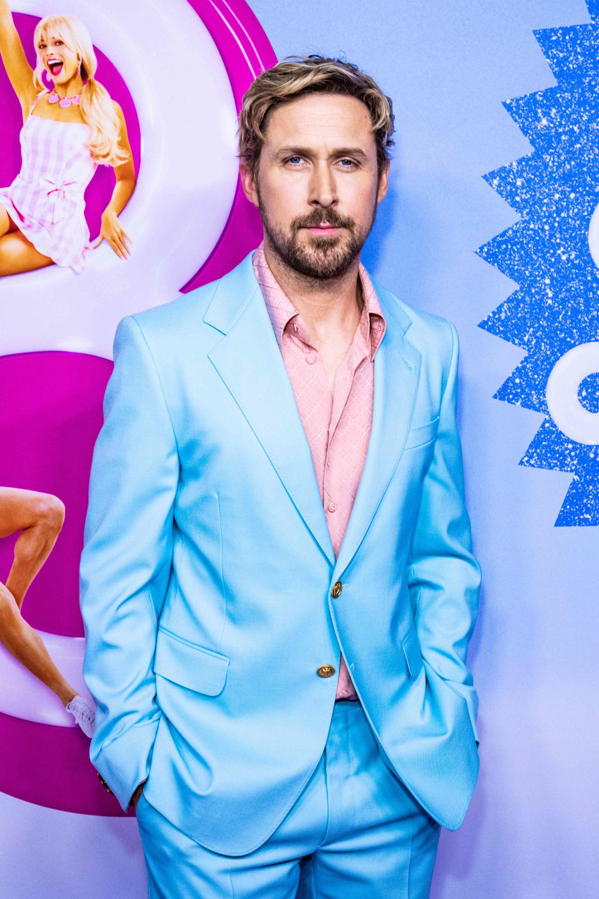 Celebrity Jacket Collection : Ryan Gosling Barbie Ken Blue