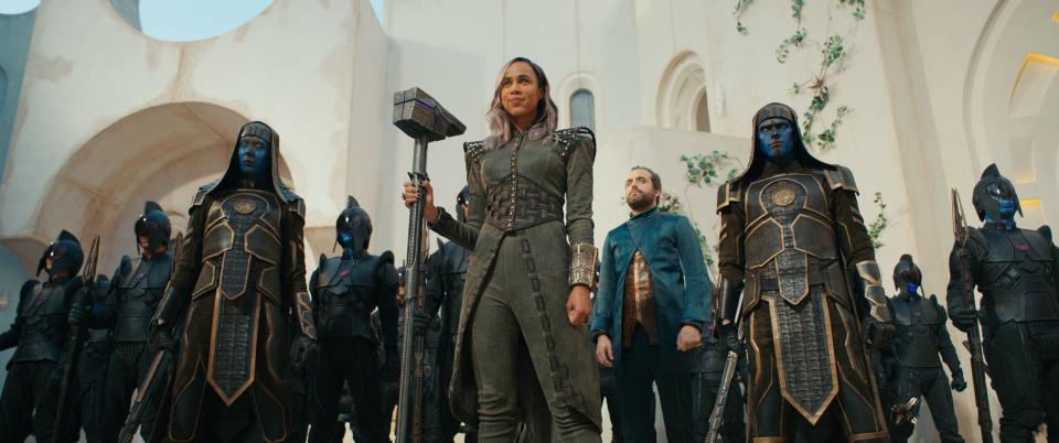 Zawe Ashton as Dar-Ben in "The Marvels."