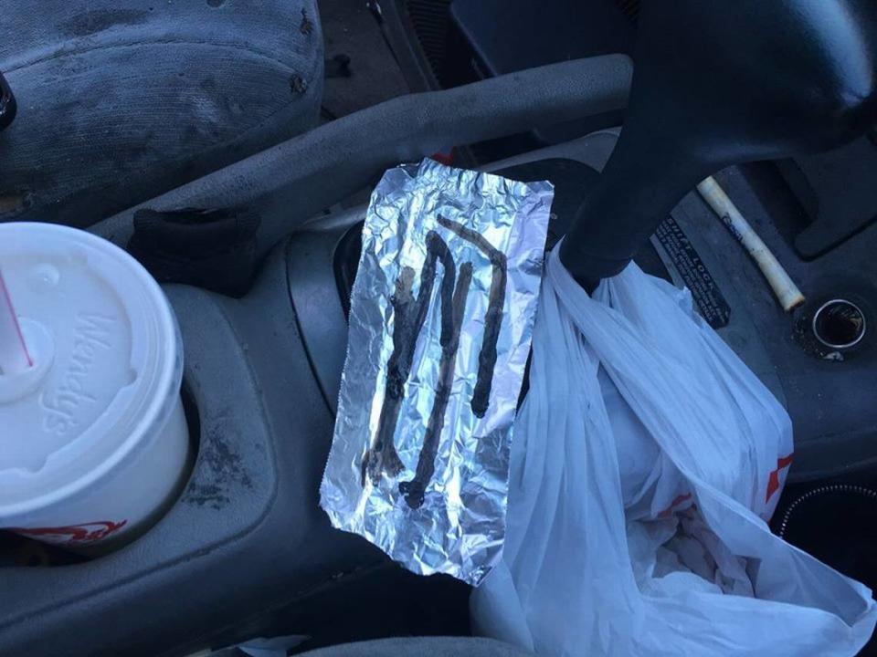 Kennewick police found drugs and drug paraphernalia inside a car after getting a report of a couple using while parked next to a Clearwater Avenue fast food restaurant.