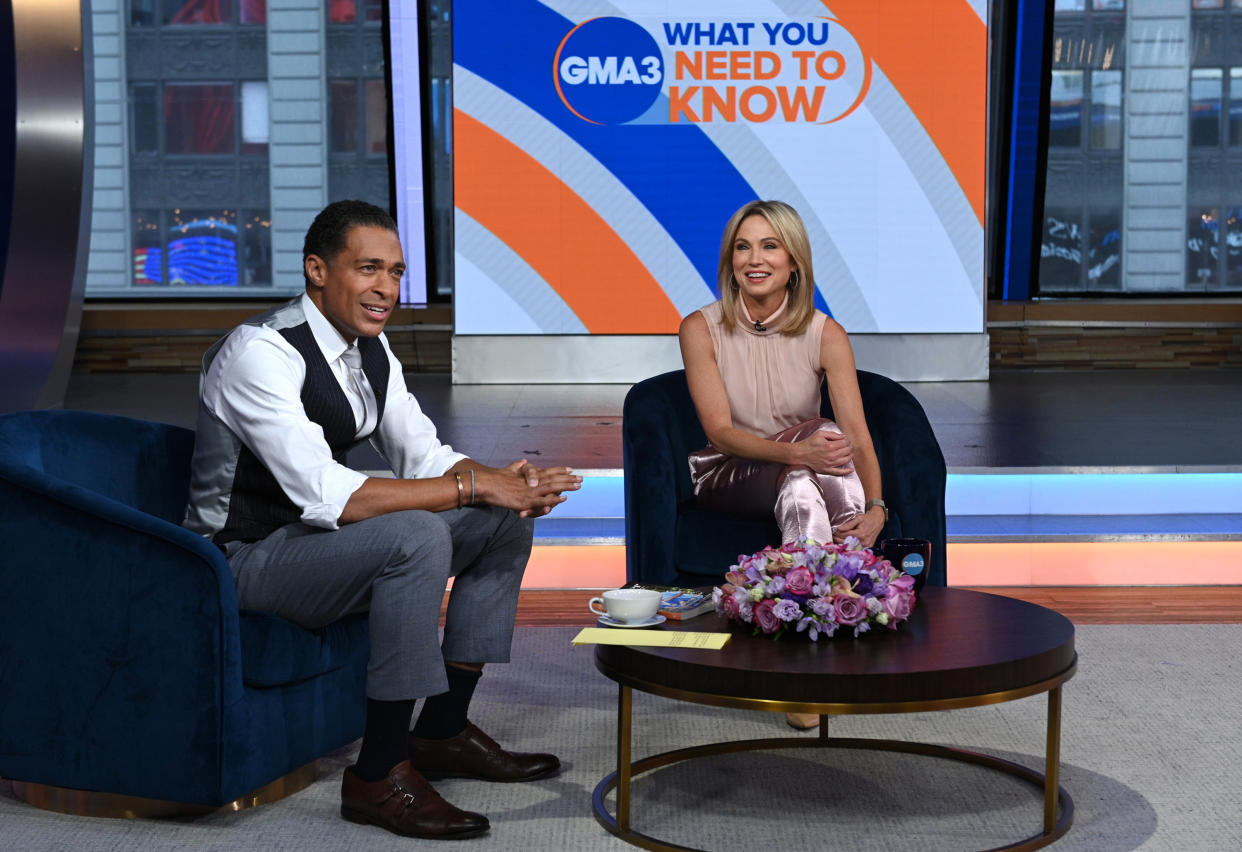 T.J. Holmes and Amy Robach, who host GMA3, are being investigated by home network ABC.