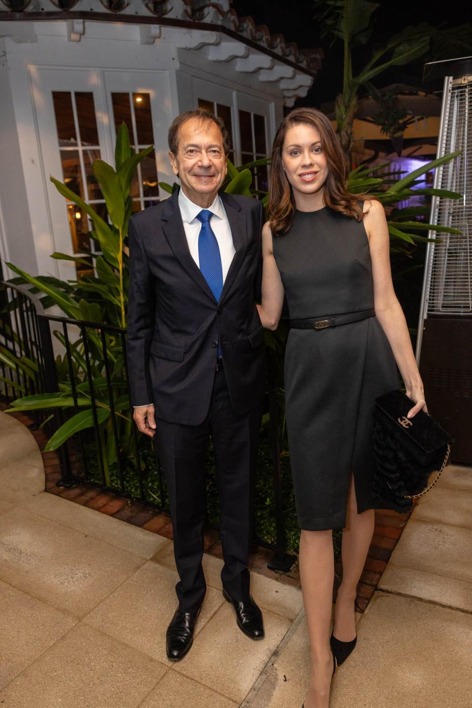 John Paulson and Alina de Almeida