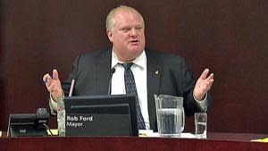 Toronto Mayor Rob Ford