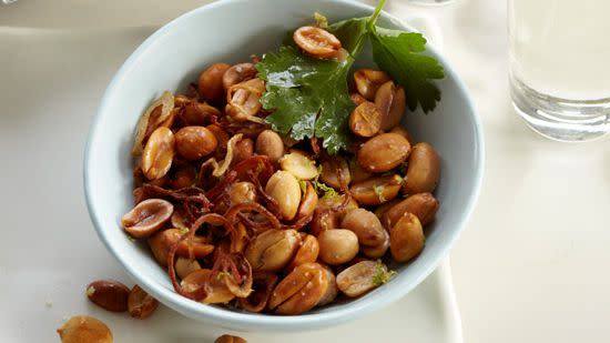 Fried Peanuts with Asian Flavors