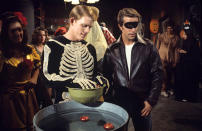 <p>Richie Cunningham (Ron Howard) had Fonzie (Henry Winkler) to protect him at the Halloween party held at the old Simpson house, which was supposedly haunted by a headless ghost. (Original airdate: Oct. 29, 1974) <br>(Photo by ABC Photo Archives/ABC via Getty Images) </p>