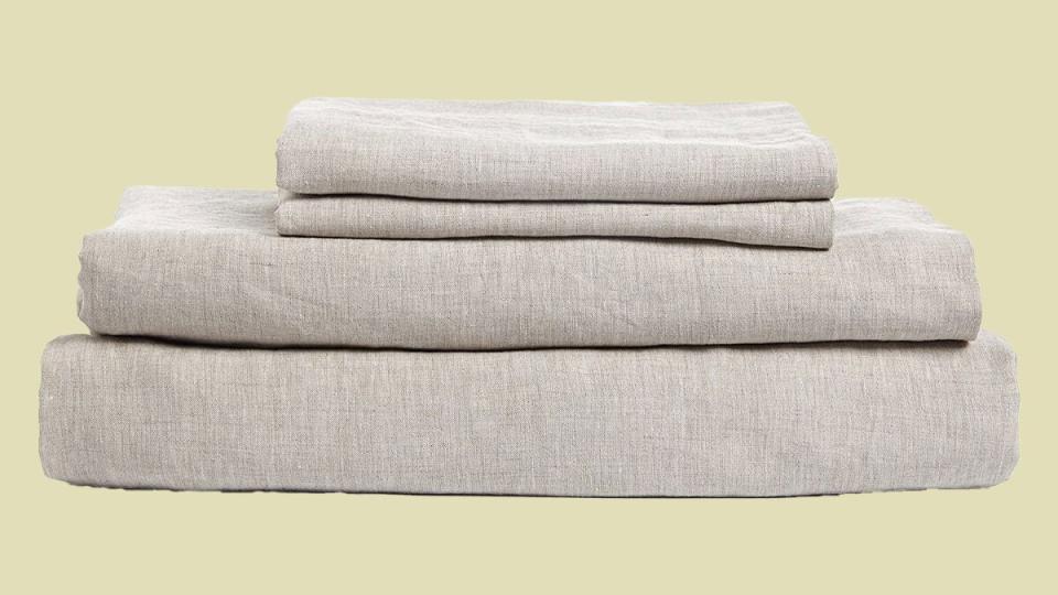 Organic Relaxed Linen Sheets