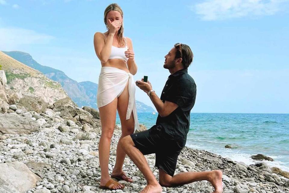 <p> Katrina Bowden/Instagram</p> Katrina Bowden and Adam Taylor