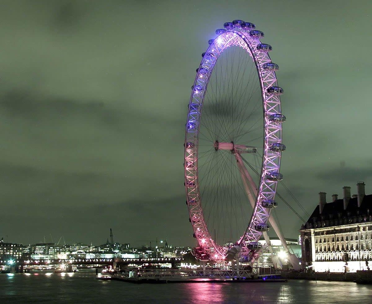 Eye in the sky: British Airways sponsored London’s newest tourist attraction in 2000 (AFP/Getty)