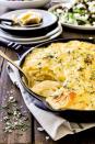 <p>This easy, elegant potato dish will slay your dinner table.</p><p>Get the recipe from <a rel="nofollow noopener" href="http://www.recipetineats.com/julia-childs-potato-dauphinois-gratin-potato-bake/" target="_blank" data-ylk="slk:Recipe Tin Eats;elm:context_link;itc:0;sec:content-canvas" class="link ">Recipe Tin Eats</a>.</p>