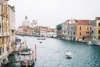 <p>If you want to eat spaghetti and gelato for every meal, window shop with a labyrinth of canals as the backdrop, and fall asleep to water lapping against your bedroom like a lullaby (who doesn't?), then sign yourself up for a trip to Venice. It'll be chilly in February but also far less packed with tourists. Stay at the <a rel="nofollow noopener" href="https://www.aman.com/resorts/aman-venice" target="_blank" data-ylk="slk:Aman;elm:context_link;itc:0;sec:content-canvas" class="link ">Aman</a> for old world opulence or book an Airbnb for some local flair. </p><p><strong>Average Temperature in February:</strong> 48° / 33°</p><p><strong>Similar Destinations: </strong>Dubrovenik, Croatia and Athens, Greece</p>