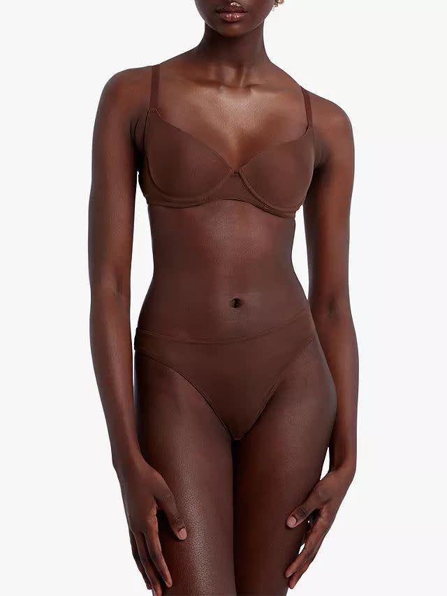 Nubian Skin Mesh T-Shirt Bra