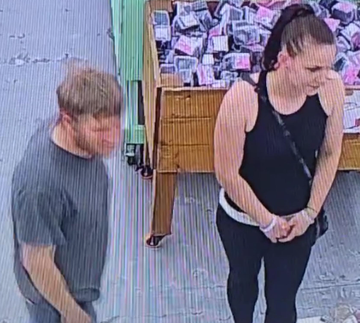 Alleged theft suspects, Image courtesy OKCPD "X" platform