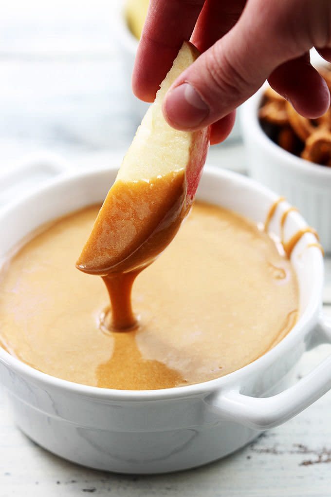 Three-Ingredient Caramel Fondue