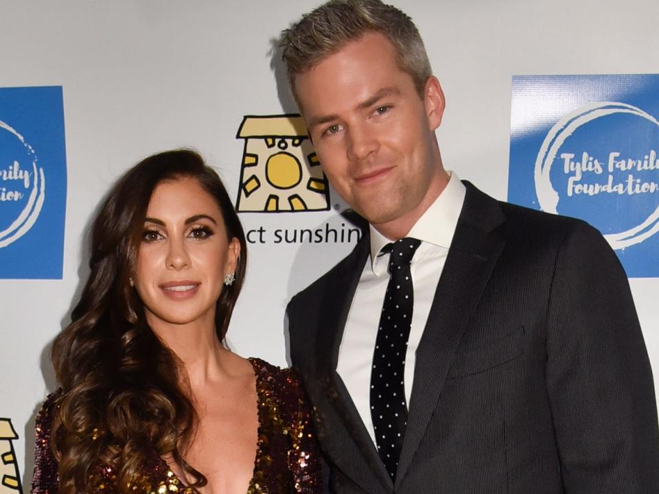 Ryan Serhant and Emilia Bechrakis