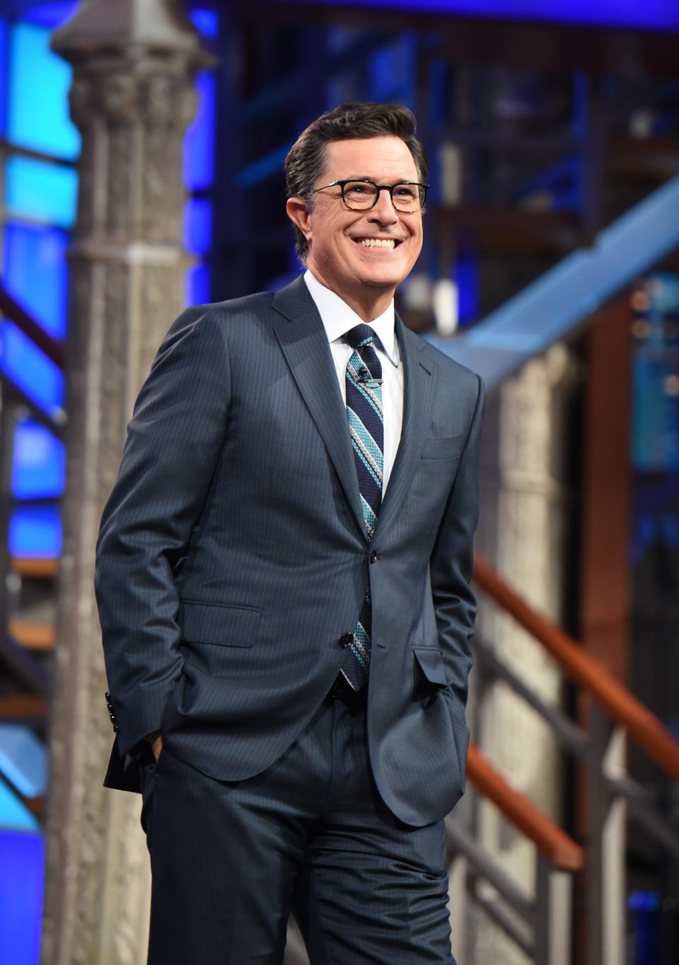 "Last Show" host Stephen Colbert took to Showtime Tuesday night for a live election special.