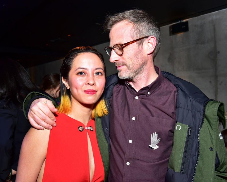 Angela Dimayuga and Spike Jonze