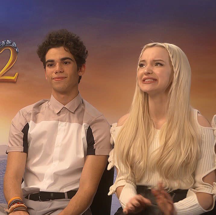 Dove Cameron and Cameron Boyce