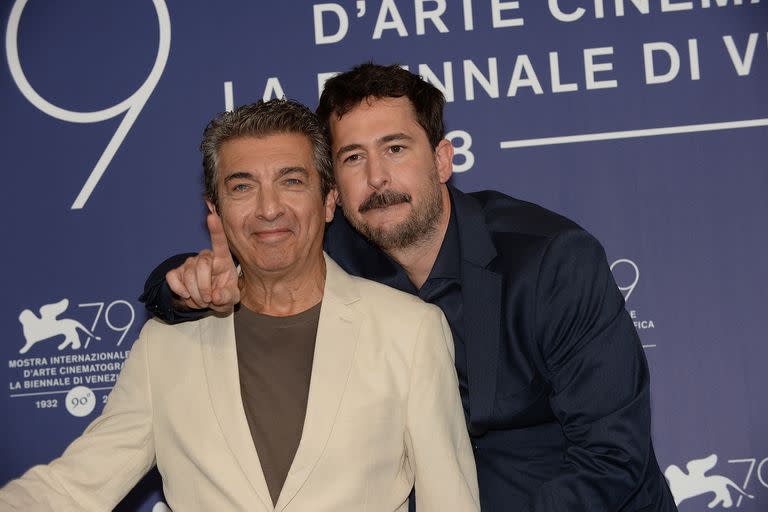 Darín y Santiago Mitre, en el Festival de Venecia