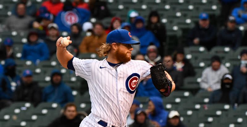 MLB: Cincinnati Reds at Chicago Cubs