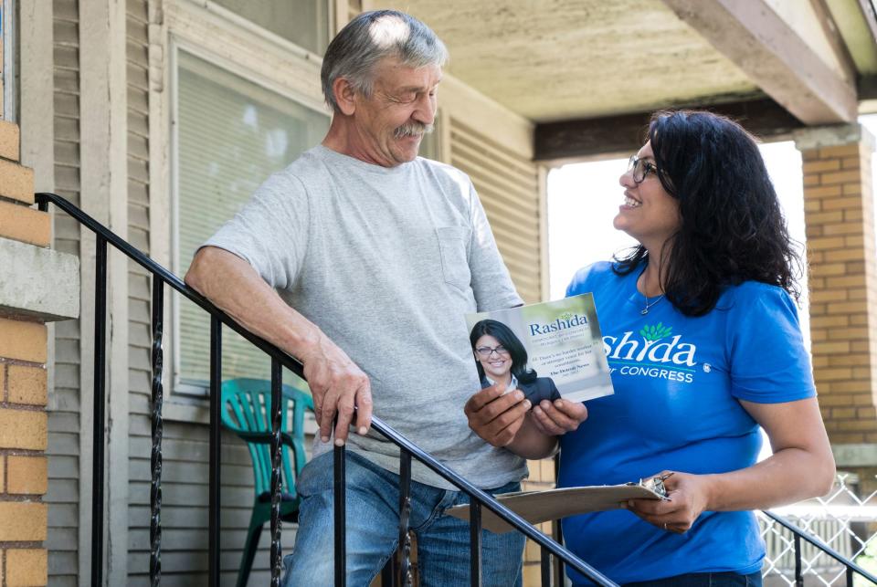 Rashida Tlaib beat out&nbsp;five other﻿&nbsp;Democratic candidates seeking to fill the seat of Rep. John Conyers, who<a href="https://www.huffingtonpost.com/entry/john-conyers-retires_us_5a1dca15e4b04abdc6147ba1">&nbsp;</a>resigned amid allegations of sexual harassment. (Photo: Rashida Tlaib)