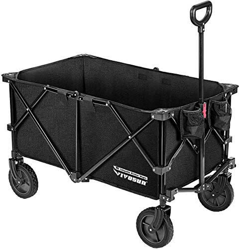 4) Vivosun Heavy Duty Collapsible Folding Wagon