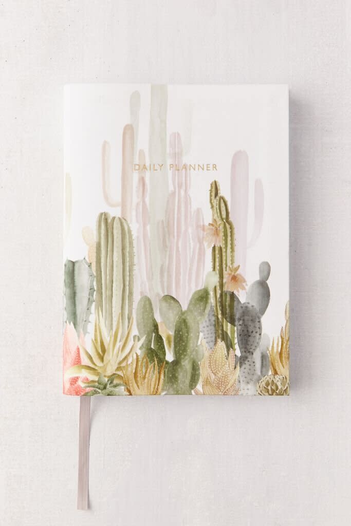 "Working from home has me feeling a little unorganized. My friend recommended this <a href="https://fave.co/358oD4G" target="_blank" rel="noopener noreferrer">Daily Planner Journal</a> from Urban Outfitters that lets you add your own date so no page goes to waste. It has sections for daily objectives, schedules, to-do lists, projects, notes and more. I forgot how satisfying it is cross things out once you've accomplished them, and it definitely feels like a way to keep track of the 'quaran-time.'" &mdash;<strong> Gonzalez<br /><br /></strong><a href="https://fave.co/358oD4G" target="_blank" rel="noopener noreferrer">Find it on sale for $19 at Urban Outfitters</a>.