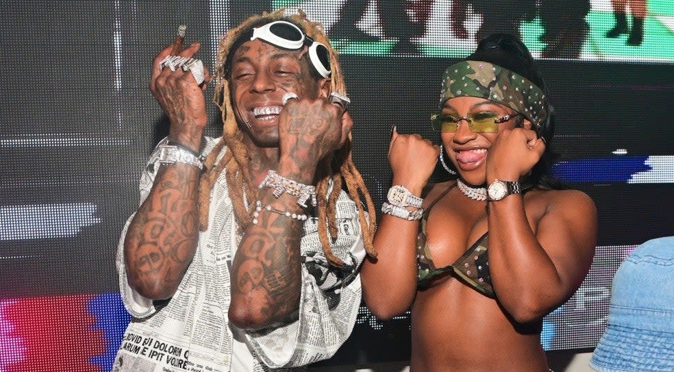 Lil Wayne and daughter Reginae Carter