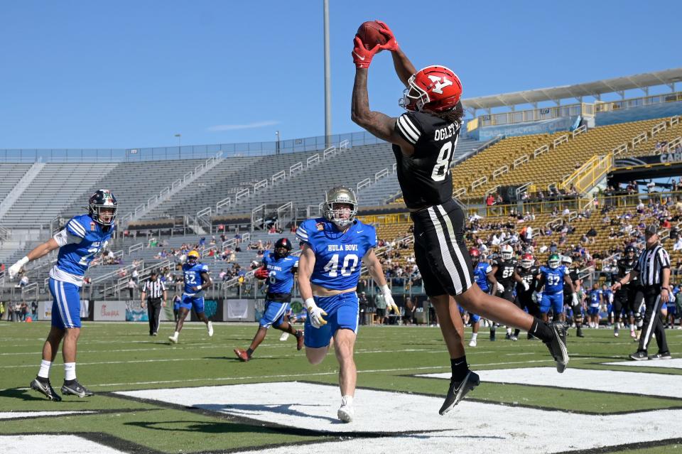 The Indianapolis Colts drafted Youngstown State tight end Drew Ogletree in the sixth round because they valued his size and his experience as a former wide receiver.