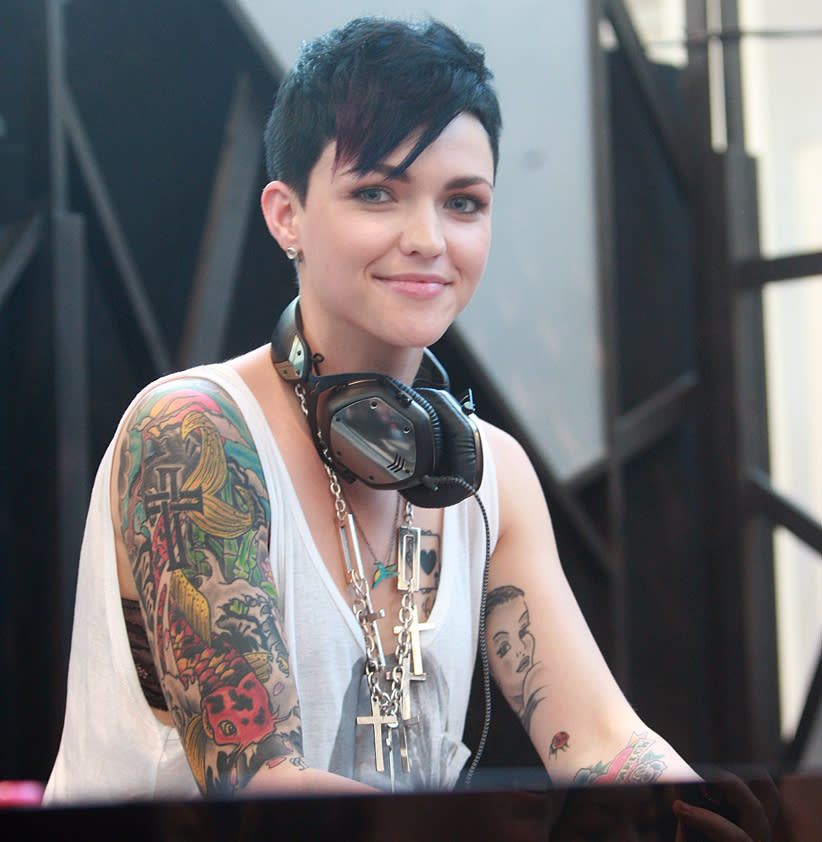 Ruby Rose Dj set at Rockingham Shopping Centre