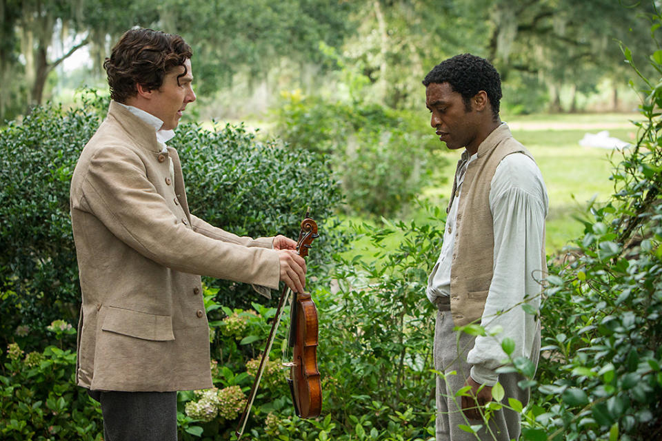Benedict Cumberbatch and Chiwetel Ejiofor 12 Years A Slave