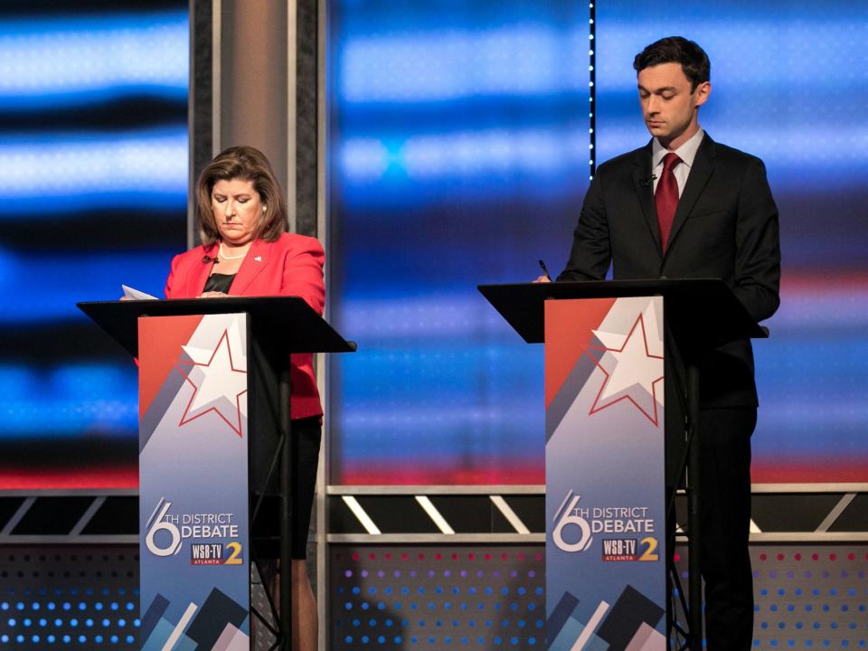 Republican Georgia candidate says she 'does not support a livable wage' during election debate