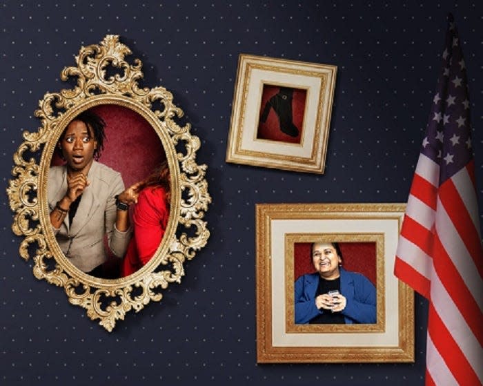 The Contemporary Theatre of Ohio (formerly CATCO) will present the comedy "POTUS: Or, Behind Every Great Dumba** Are Seven Women Trying to Keep Him Alive" this weekend and next at Studio One, the Riffe Center.