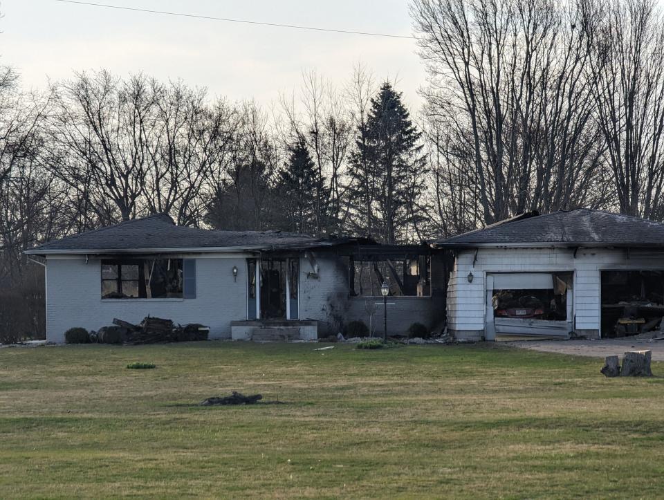 Coleman's parents' home was a complete loss, according to Ballville Fire Chief Bill Lagrou. No firefighters were injured, but Olympian and UFC fighter Mark Coleman suffered smoke inhalation when successfully attempting to rescue his parents and unsuccessfully attempting to rescue the family dog.