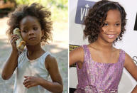 <p><b>Quvenzhané Wallis (Best Actress)</b><br>Nominated for: Beasts Of The Southern Wild<br><br>Nine year-old Quvenzhané is the youngest ever Best Actress nominee, making it a record breaking year alongside Emmanuelle Riva. She was just five when she auditioned for ‘Beast Of The Southern Wild’. Mental!</p>