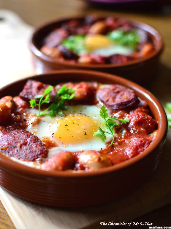 Spanish Baked Eggs