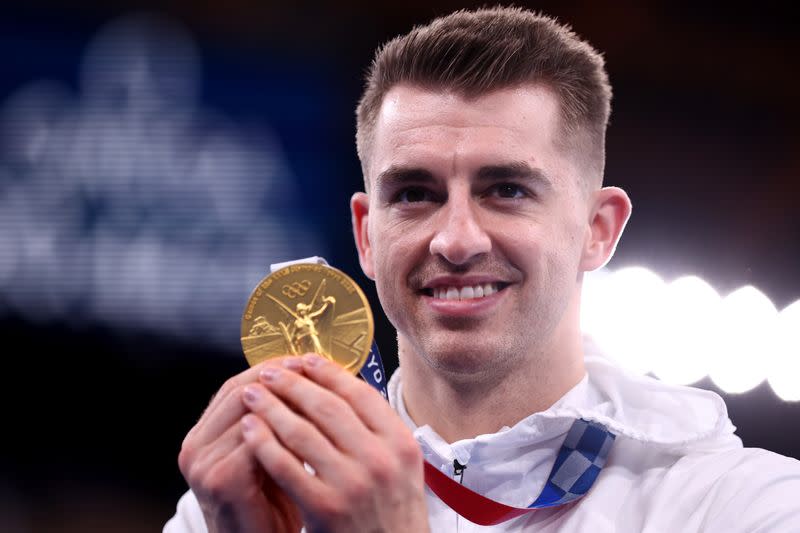 Gymnastics - Artistic - Men's Pommel Horse - Medal Ceremony